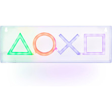 Lampara LED Simbolos PlayStation